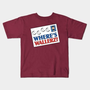 Where's Wallerz? Kids T-Shirt